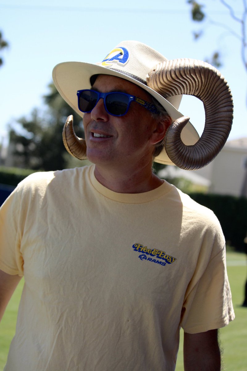 roblespan's tweet image. #RamsCamp2024 Aug. 3rd #SeanMcVay @kdemoff @LARamsCheer