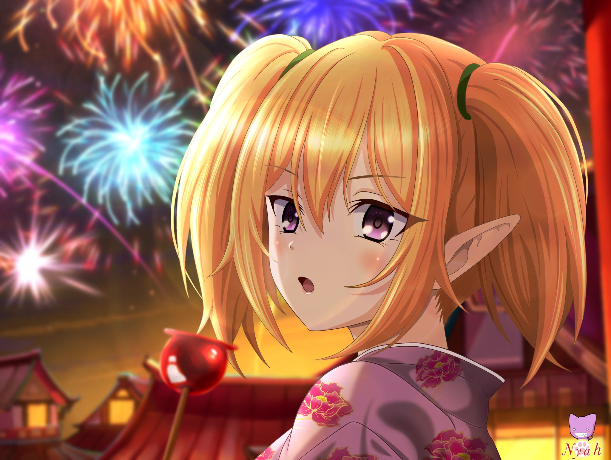 ★プリコネR★黒江花子★そんひょん★特大バスタオル/タペストリー★ハイパーレア★ ☆プリコネR☆黒江花子☆そんひょん☆特大バスタオル/タペストリー