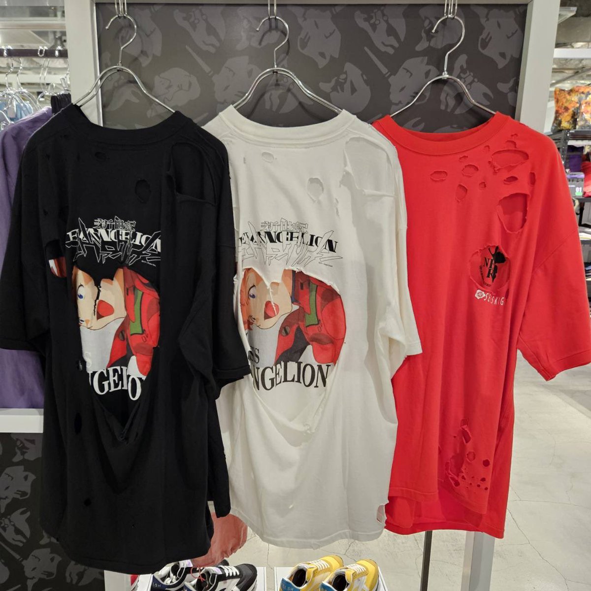 NEW】 EVANGELION S/SL Tee Ver.Soryu Asuka Langley01 ：ver,Vintage 