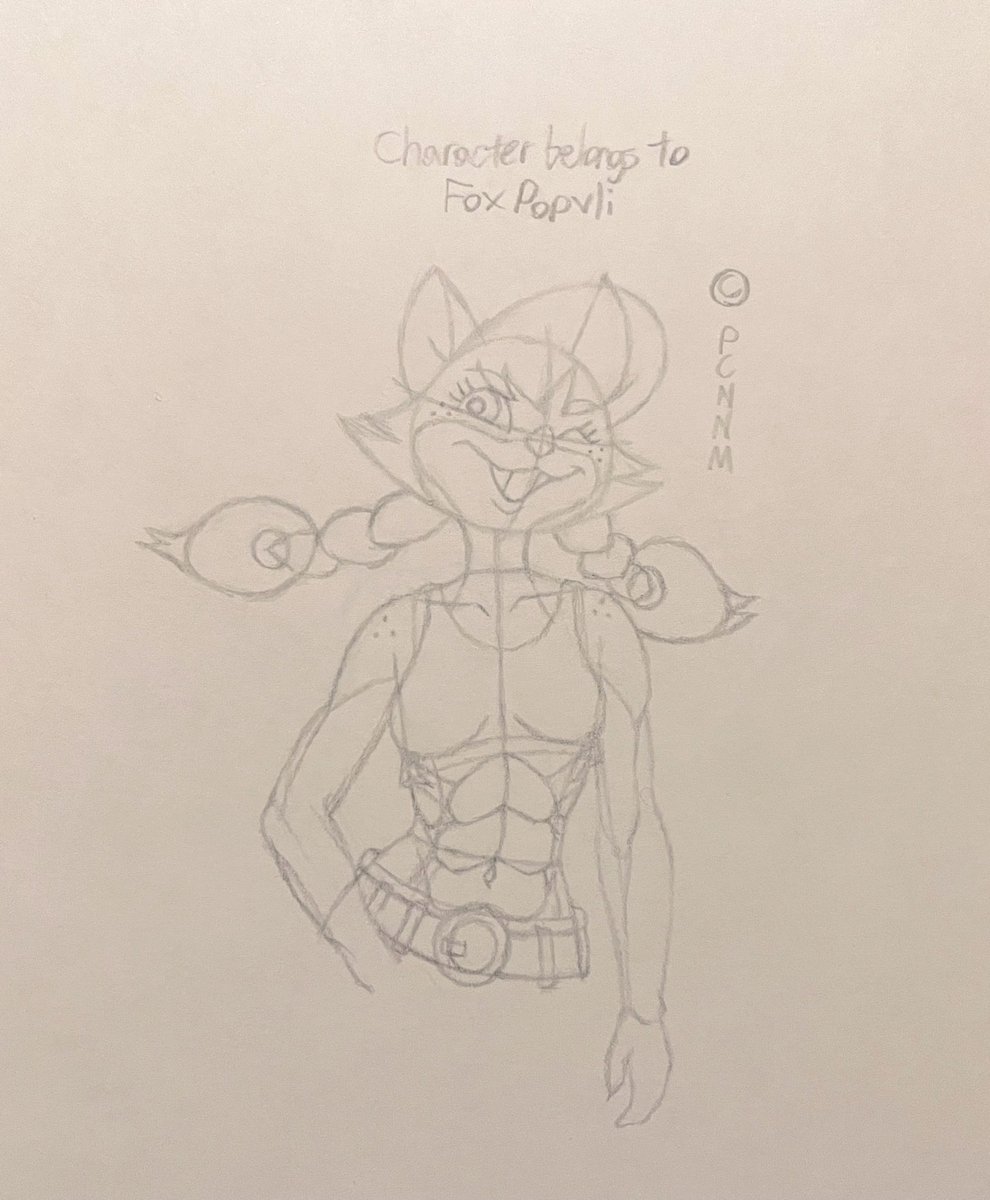 pcnnmvideos's tweet image. I started a new Patty Mac Sionnach WIP. Like my last drawing. It will be a full-body drawing and it will be colored. 🦊

#foxpopvli #fpvoc #anthro