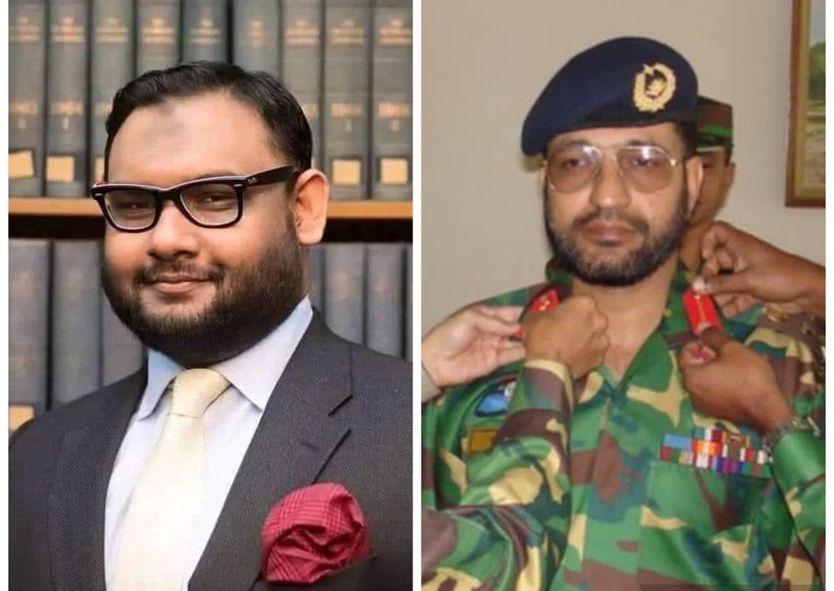 ZulkarnainSaer's tweet image. One of the greatest pains in my life in recent years was not being able to publicly disclose that the son of Mir Quasem Ali, the @BJI_Official leader who had been sentenced to death by the highly controversial  International Crimes Tribunal set up by Hasina&apos;s regime, and…