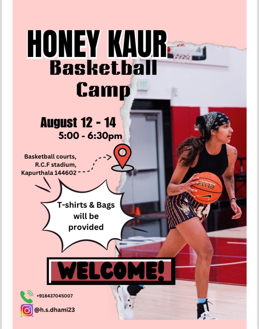 I’m incredibly excited to announce my first basketball camp! The opportunity to give back to the next generation of players, especially in the hometown where I grew up playing this game, is truly special. So, let’s make this camp an unforgettable experience for these kids.