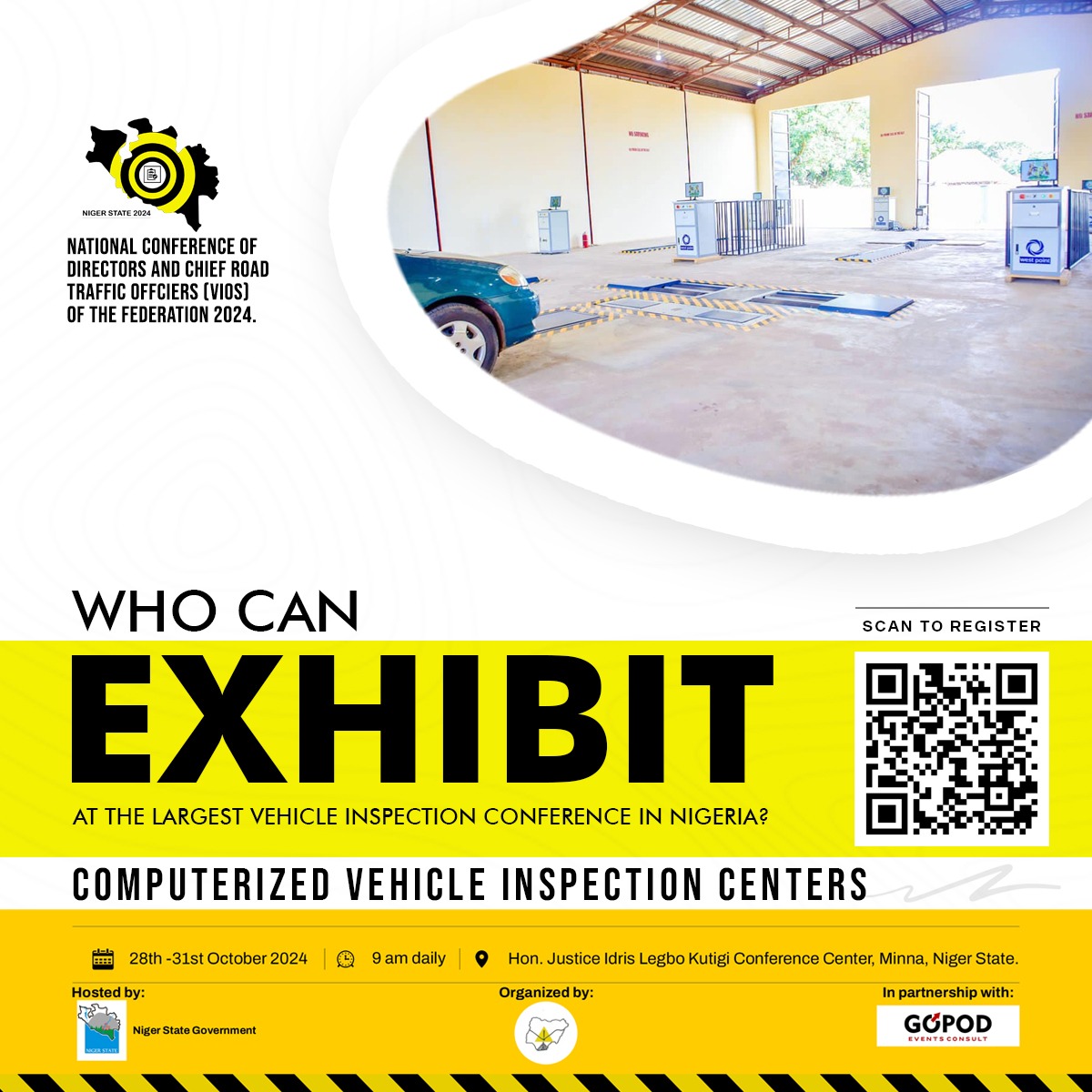 GopodLimited's tweet photo. As a computerized vehicle inspection center, you play a critical role in ensuring vehicle safety and compliance. Join us at the National VIO Conference to learn about harmonized vehicle testing standards and best practices that can help you enhance your services. #VIOConference https://t.co/cqEEZMo3dQ