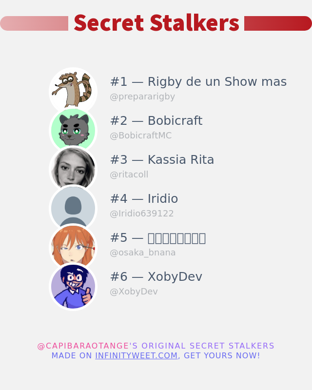 ¡Acabo de descubrir quién visitó mi perfil de Twitter!

⠀➡️ infinityweet.me/secret-stalker…