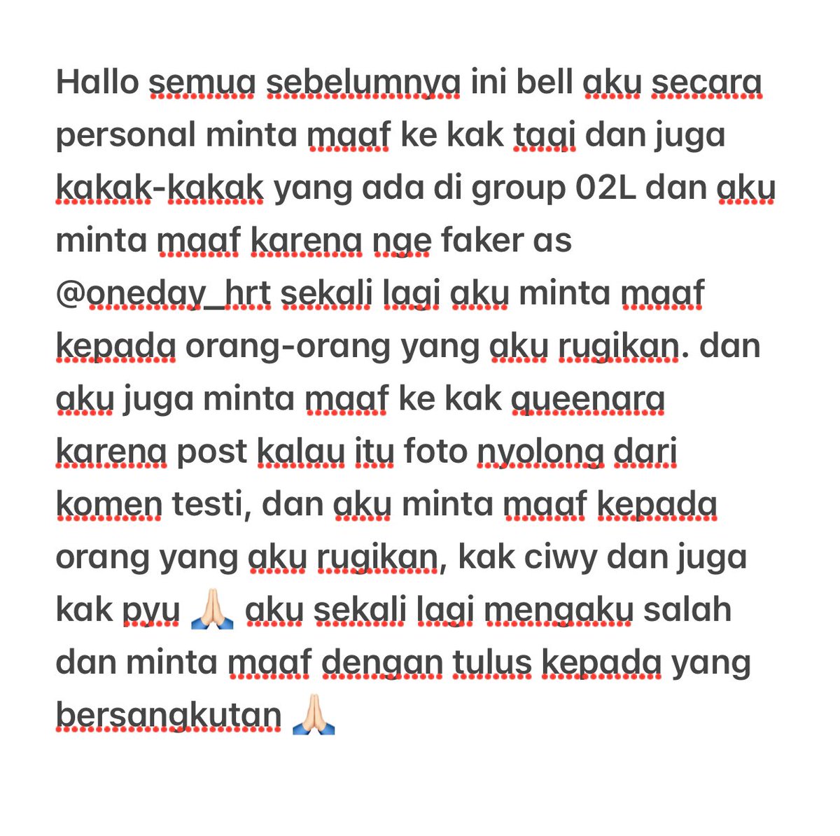 Bpages24's tweet photo. sekali lagi aku minta maaf, untun kak pyu aku lupa akunnya 🙏🏻 @chiezzuu @junqwonyg https://t.co/NMkkQdfqOl