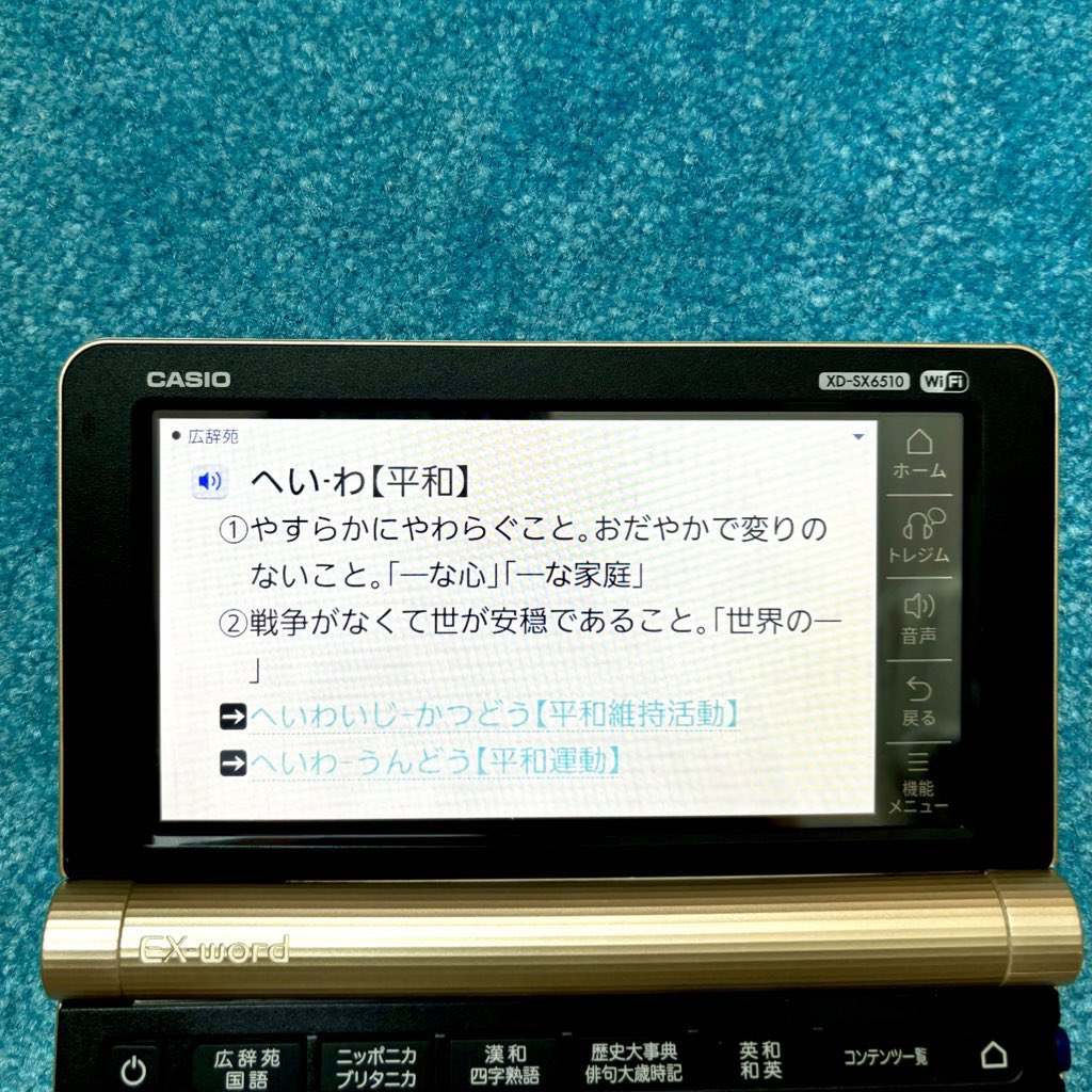 CASIO XD-SX4910BK 電子辞書 Wi-Fi機能付き（CASIO XD-SX4910BK EX 
