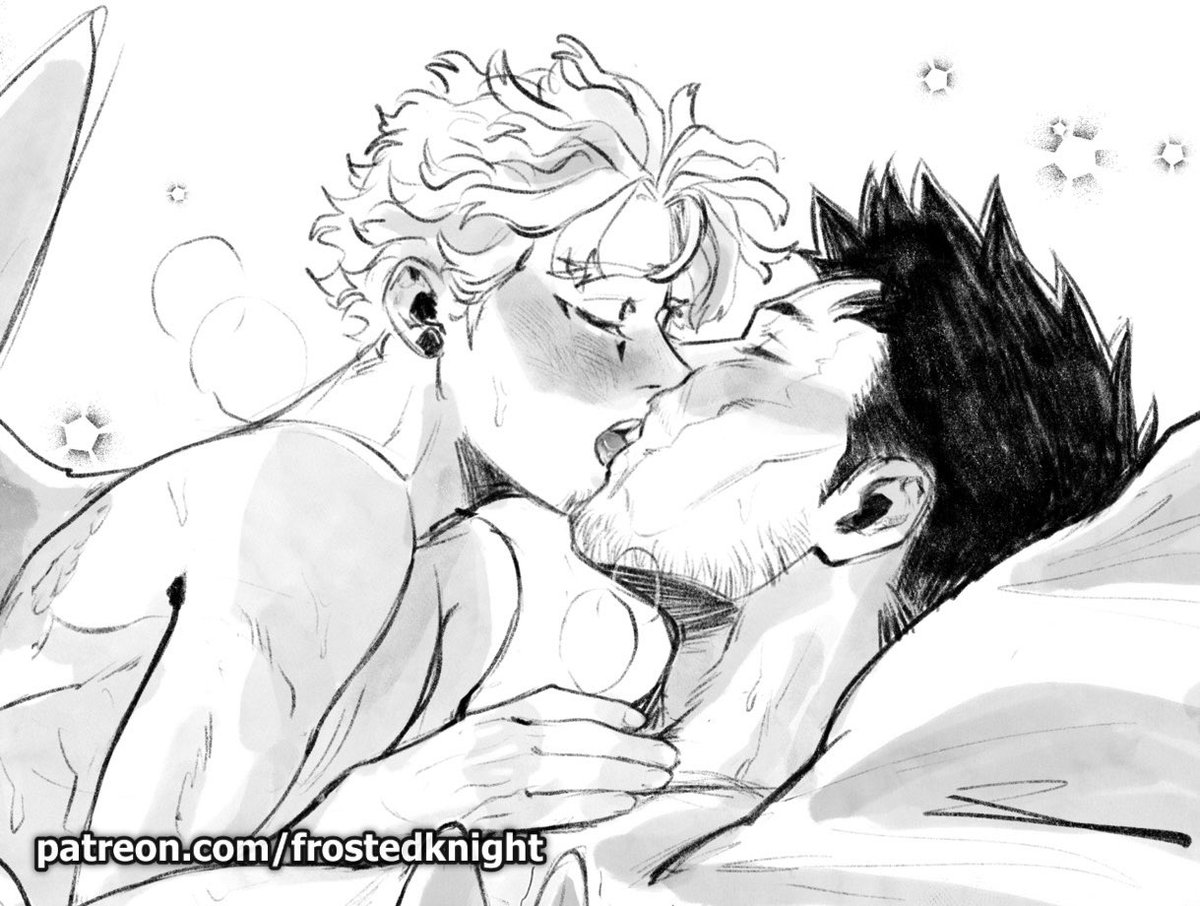This is what enji be doing during retirement (?  No rest for him
#endhawks