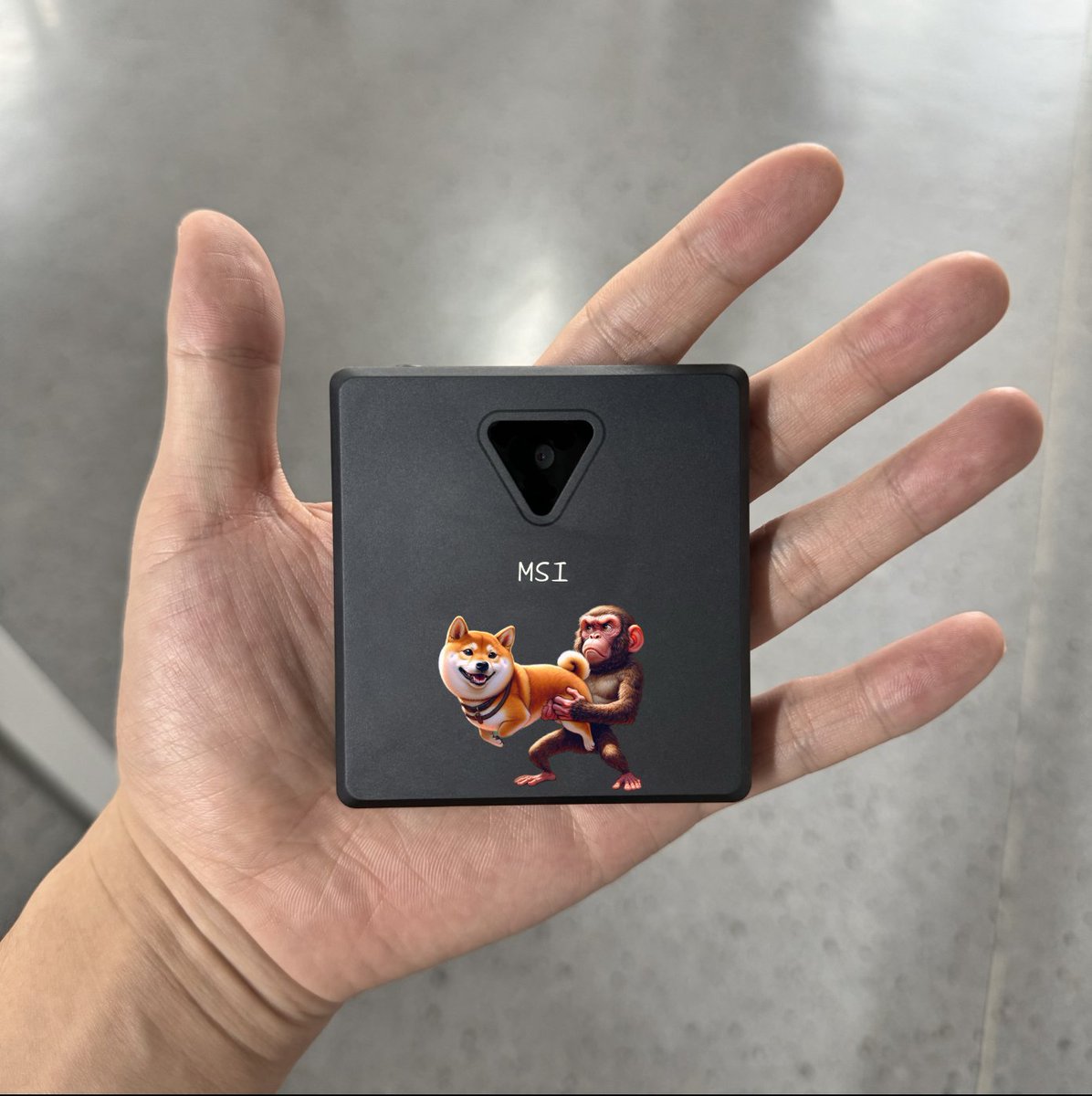 ELLIPAL's tweet image. Love the new Mini co-branded with MSI? Get ready, it's launching soon! 🐕🐒  @Monkey_Shit_inu