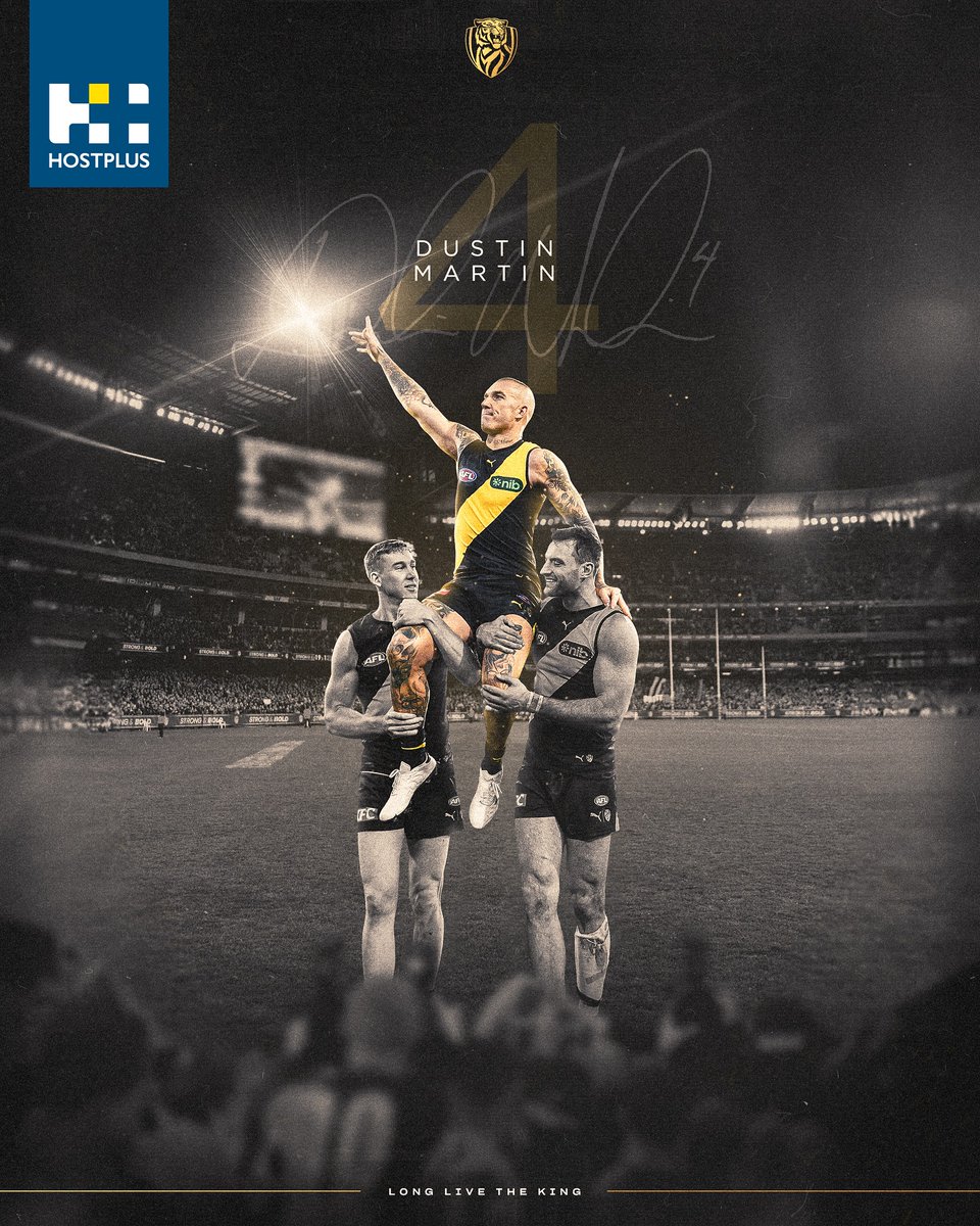 Hostplus (@hostplus) on Twitter photo 🐯Congratulations <a href="/DustinMartin4/">Dustin Martin</a> on your retirement!
Hostplus knows what it takes to be a sustained performer over the long-term and we celebrate everything you have achieved over your 15-year AFL career. This includes three premierships, a Brownlow Medal, two Jack Dyer Medals, 🐯Congratulations <a href="/DustinMartin4/">Dustin Martin</a> on your retirement!
Hostplus knows what it takes to be a sustained performer over the long-term and we celebrate everything you have achieved over your 15-year AFL career. This includes three premierships, a Brownlow Medal, two Jack Dyer Medals,