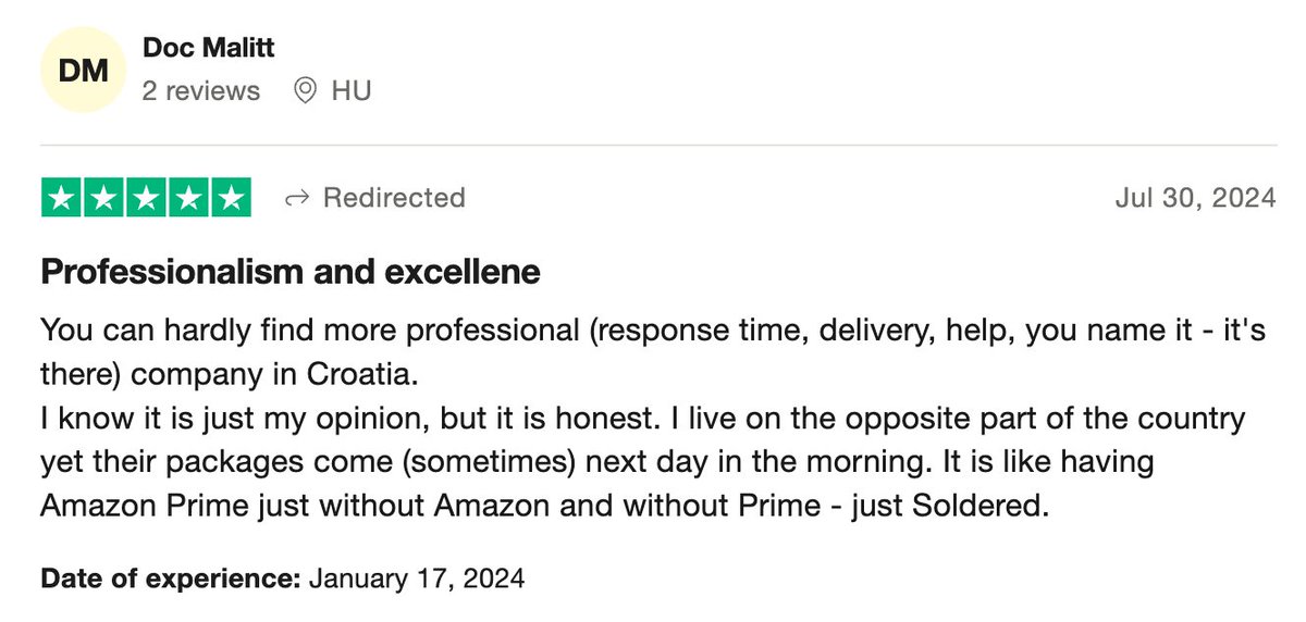 Soldered Electronics tweet media