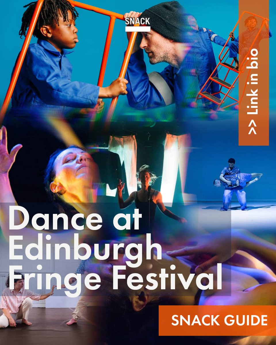 SNACK Find us elsewhere – currently inactive here (@snackmag) on Twitter photo SNACK picks for DANCE SHOWS at <a href="/edfringe/">Edinburgh Festival Fringe</a> 2024 💛
At <a href="/edfringe/">Edinburgh Festival Fringe</a> you’ll find over a hundred shows and many more dancers just waiting in the wings.
Feat.
FUTURISTIC FOLK TALES
ANATOMY FOR ACCOUNTANTS <a href="/JavaDanceCo/">Java Dance Theatre</a>
LOVE YOUR WORK <a href="/eqdanceco/">EQ Dance Co</a>
THE SHOW FOR YOUNG MEN SNACK picks for DANCE SHOWS at <a href="/edfringe/">Edinburgh Festival Fringe</a> 2024 💛
At <a href="/edfringe/">Edinburgh Festival Fringe</a> you’ll find over a hundred shows and many more dancers just waiting in the wings.
Feat.
FUTURISTIC FOLK TALES
ANATOMY FOR ACCOUNTANTS <a href="/JavaDanceCo/">Java Dance Theatre</a>
LOVE YOUR WORK <a href="/eqdanceco/">EQ Dance Co</a>
THE SHOW FOR YOUNG MEN
