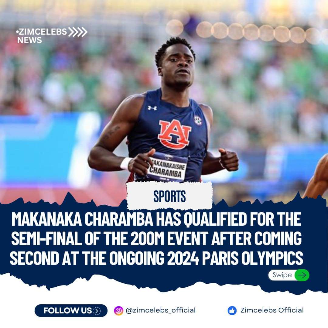#Zimbabwe is well represented. Congratulations Makanaka Charamba for raising our flag in the Paris Olympics. We are proud of you. Go on, we are on full support 🙏🙏🙏.