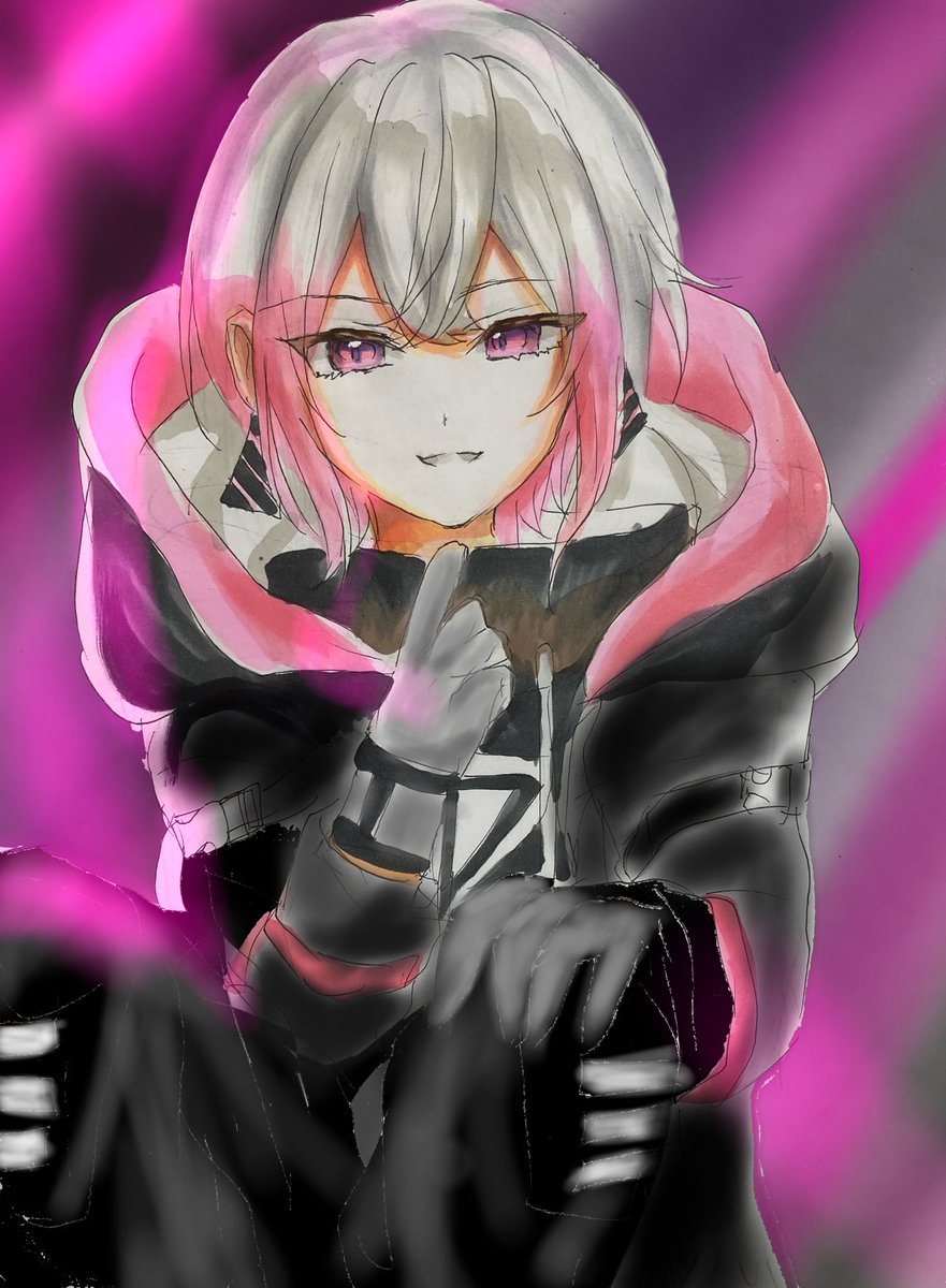 いんく かざね かざねさん描きました！！✨ #いんく #かざね さん #かざ音色