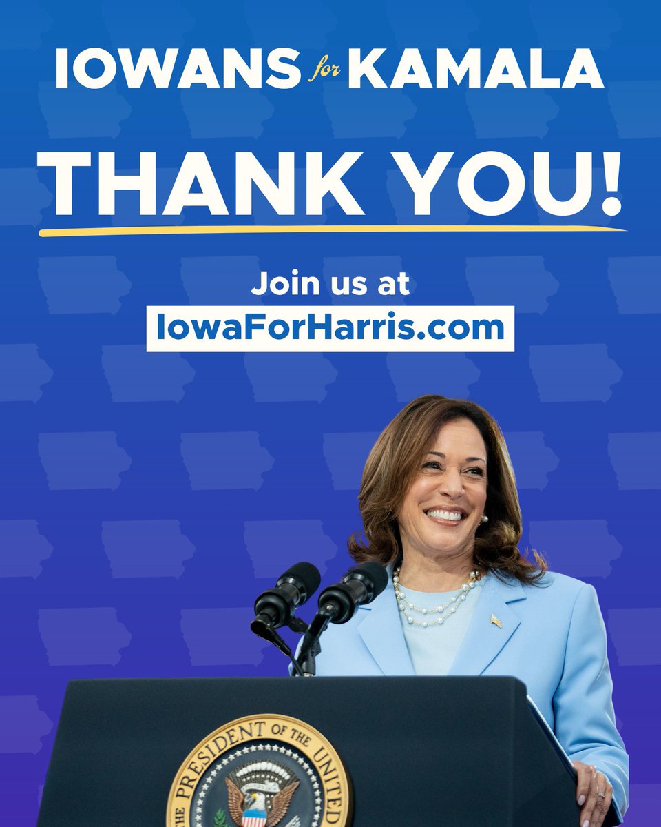 DeidreDeJear's tweet photo. Deidre here— Thank you all for hopping on. I'm so proud of y’all!

-1,072 zoom participants

-Nearly 100 volunteer sign ups and counting! 

-Healthy fundraising start with $25k+
(Help us add to that: https://t.co/xlQbX1xPZU)

-400 individual contributions 

Let us not let up. Deliver the 6 for @KamalaHarris!

Visit https://t.co/VO298oa2Dg to volunteer!

Special thanks to the elected officials who spoke with us tonight: @ZachWahls, @KonfrstForHouse, @Ross_Wilburn, Black Hawk County Dems Chair Vikki Brown, Johnson County Dems Chair Ed Cranston, and Dubuque County Dems Chair Matt Robinson!