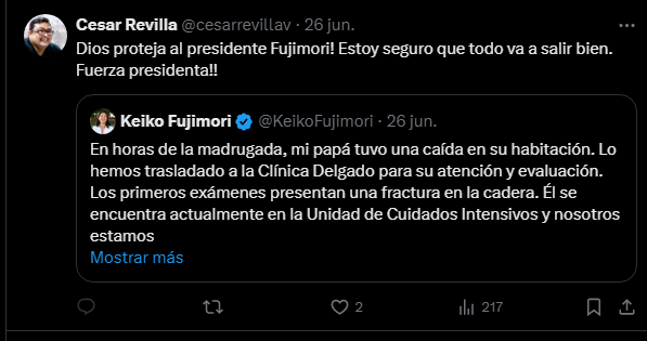 AlonsoRamosG's tweet photo. César Revilla, congresista de Fuerza Popular, no es hincha de las semanas de representación. Desde abril no se cuelgan los informes que exhiban sus actividades,  en esta función que supone S/.2,800 en sueldo de congresistas. Revilla opta por promover imagen de Fujimori en redes. https://t.co/GuuFr77jXD