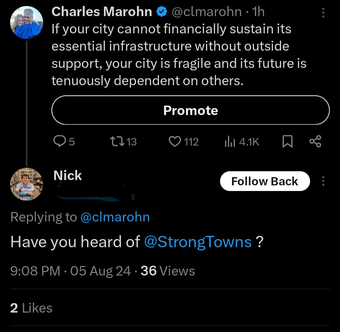 Charles Marohn tweet media