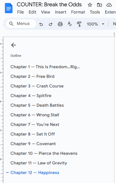Yo, I heard you like books, so I wrote another book while taking a break from the last book I wrote. 😃

The first draft of Break the Odds, my villain POV prequel novella, is now DONE!

#WritingCommunity #litrpg