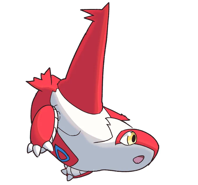 ラティオスも描こうとしたけどしっくりこなかったからラティアスソロです