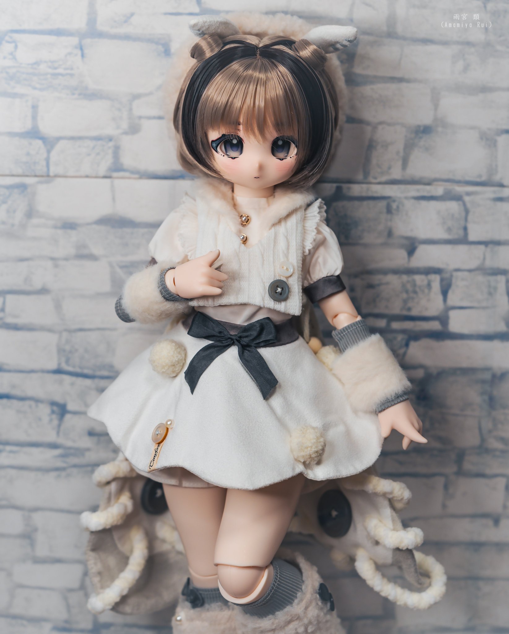 アイシードールカスタム36♥️オープンマウス♪アウトフィット+ハンド