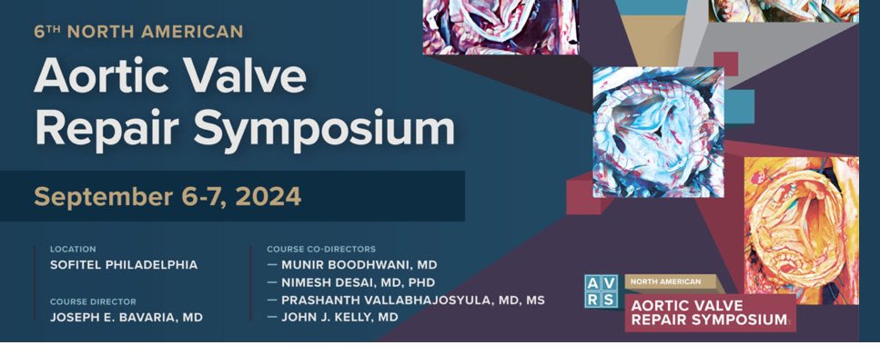 Eric E. Roselli (@ericrosellimd) on Twitter photo #SavingTheAorticValve is a major area for growth in our field - excited for the opportunity to learn from each other at this great AVRS event! Thanks <a href="/BavariaMd/">Joe Bavaria, MD</a> for bringing us together! #SavingTheAorticValve is a major area for growth in our field - excited for the opportunity to learn from each other at this great AVRS event! Thanks <a href="/BavariaMd/">Joe Bavaria, MD</a> for bringing us together!
