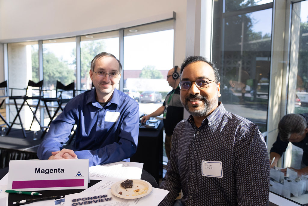 "We got paired with like-minded individuals. People from similar departments. Coming in not knowing anybody. It was great to have people that I had a common professional interest with." - Ted, participant during our recent symposium