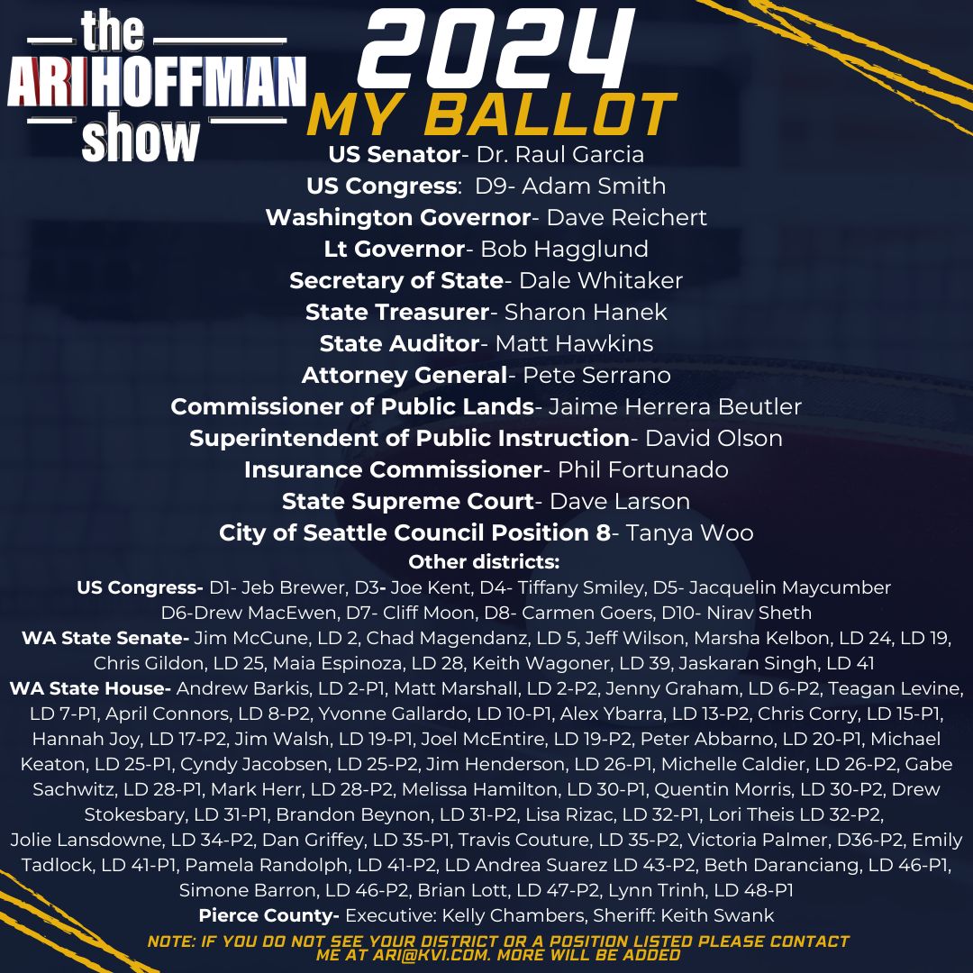 IT'S GO TIME!

GET THOSE BALLOTS IN!

THE PRIMARY IS TOMORROW!!!