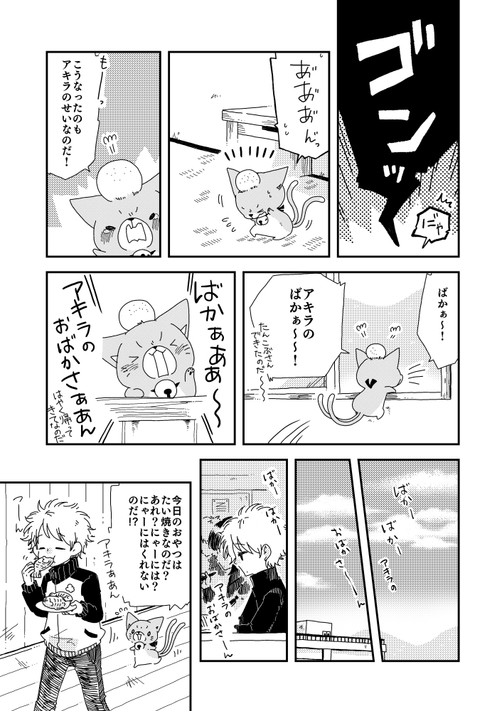 小さな猫またと少年が出会った話。18話・19話(1/2)【過去作】  #漫画が読めるハッシュタグ #うちのねこマタ 