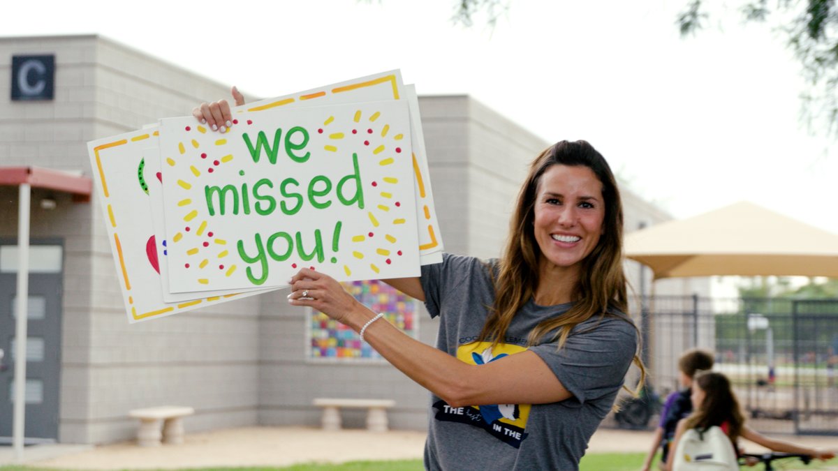 What a great first day back!