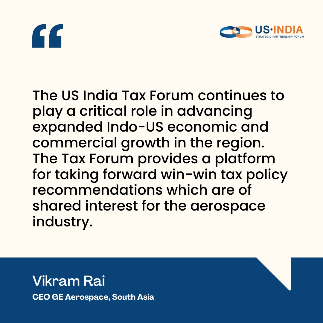 US-India Strategic Partnership Forum tweet media