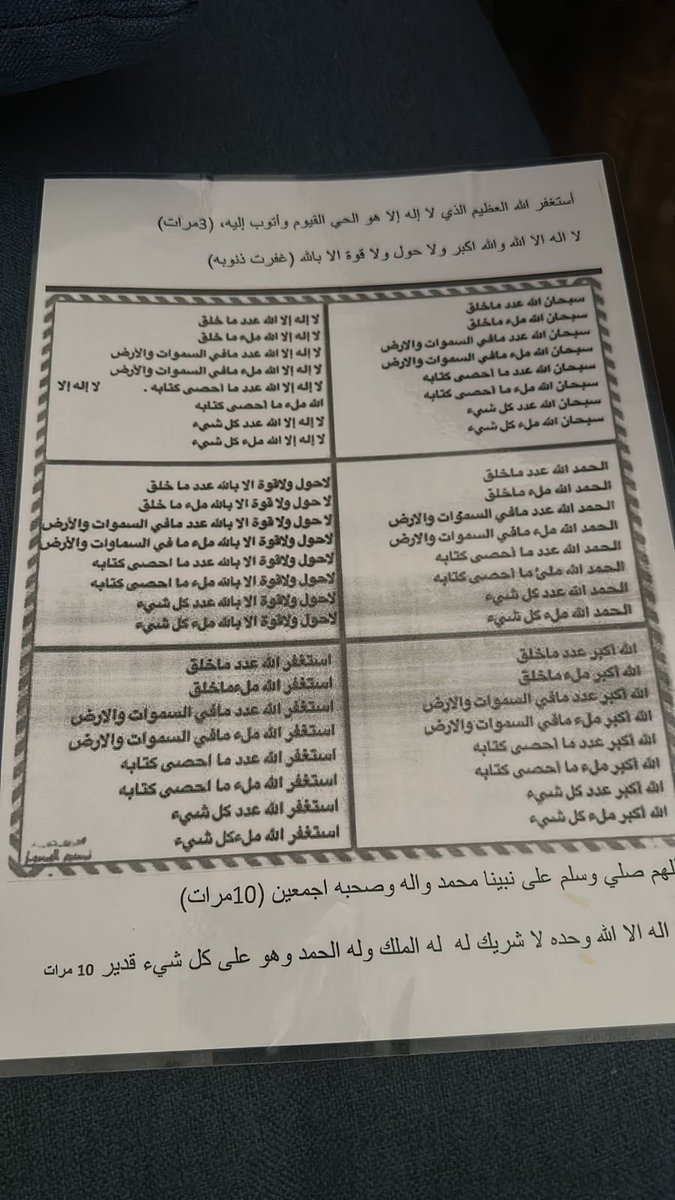 الله يجعلها في موازين حسنات والدي