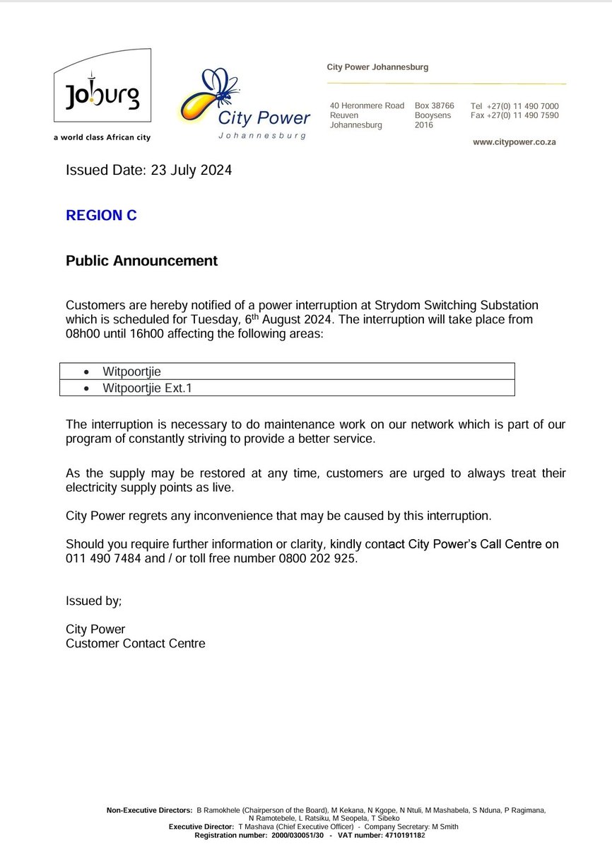 @CityPowerJhb tweet media