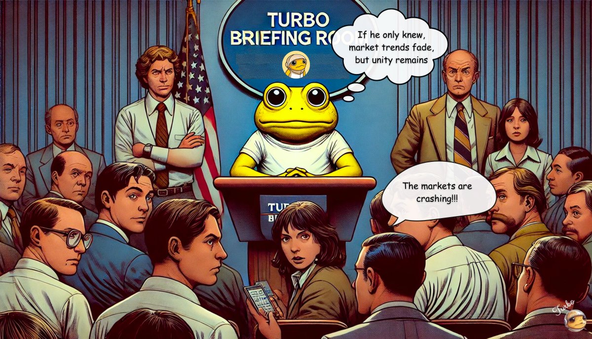 TurboToadToken's tweet photo. 💪 $TURBO Resilience 💪

In times of market turbulence, we stand strong together. 

Never underestimate the power of people united by a common goal. 🚀

#TurboToken #TurboRevolution https://t.co/kKbMnRFpmS