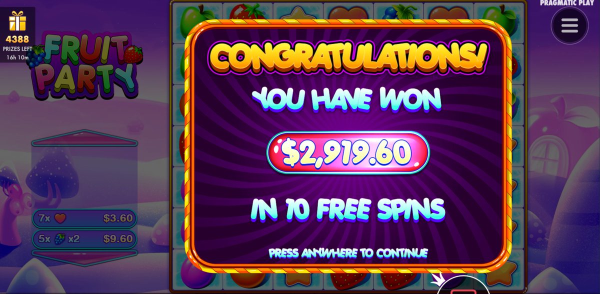 Everyone loves some fruit and it's your time to maybe get a piece yourself! 🍓🍇

Comment below which fruit your favourite is alongside your username and you could win a 1 in 15 share of the winnings pictured 👀

*.com users only