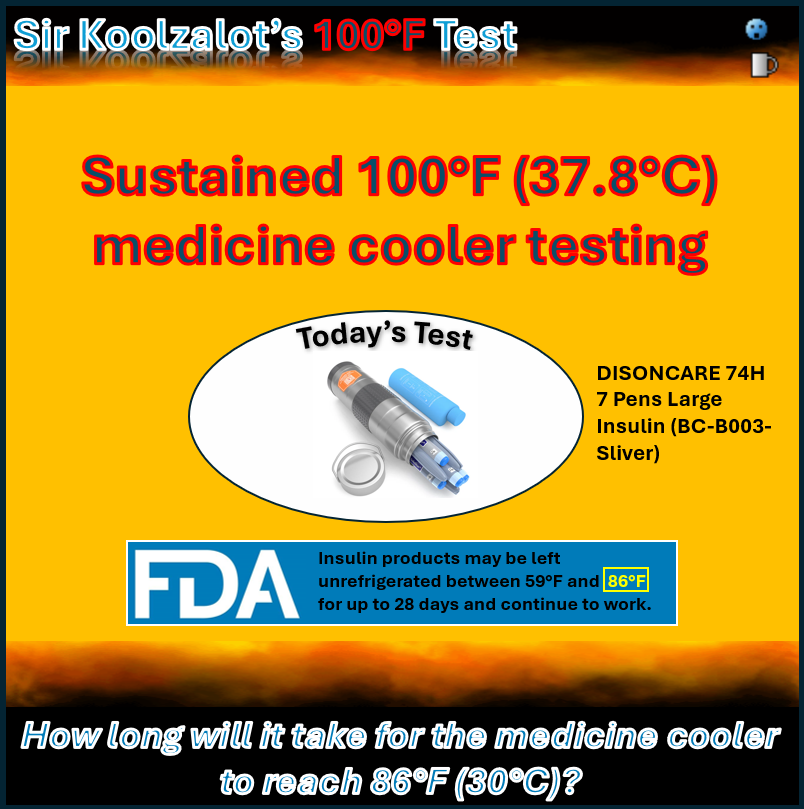 SirKoolzalot's tweet photo. Evaluating the #DISONCARE 74h #INSULIN #COOLER with calibrated temperature probes / sensors to assess potential domestic and international travel plans.
Tested at #100°F with a #Vevor #incubator
Will it work with #insulin , #zepbound , #mounjaro, #wegovy , #glp1 , #Humalog , #Admelog , #Lyumjev , #Novolog , #Fiasp , #Apidra , #vial , #pen , #Technosphere , #Afreeza ?