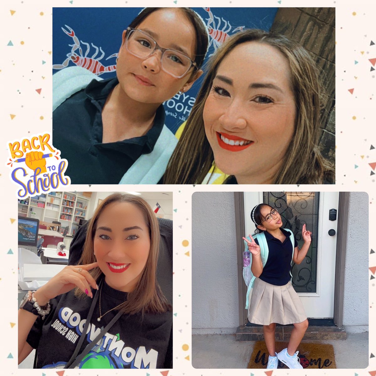 Elva Quiroz (@equiroz_bss) on Twitter photo First day of school for my now 3rd grader! Praying for a great year for her ๐ซถ๐ป So blessed to be in the same campus as she is, I wouldnโt change it for the world โค๏ธ Year 12 for me starts now ๐๐ป <a href="/BSybert_Prek8/">Rebeca Parada</a> First day of school for my now 3rd grader! Praying for a great year for her ๐ซถ๐ป So blessed to be in the same campus as she is, I wouldnโt change it for the world โค๏ธ Year 12 for me starts now ๐๐ป <a href="/BSybert_Prek8/">Rebeca Parada</a>