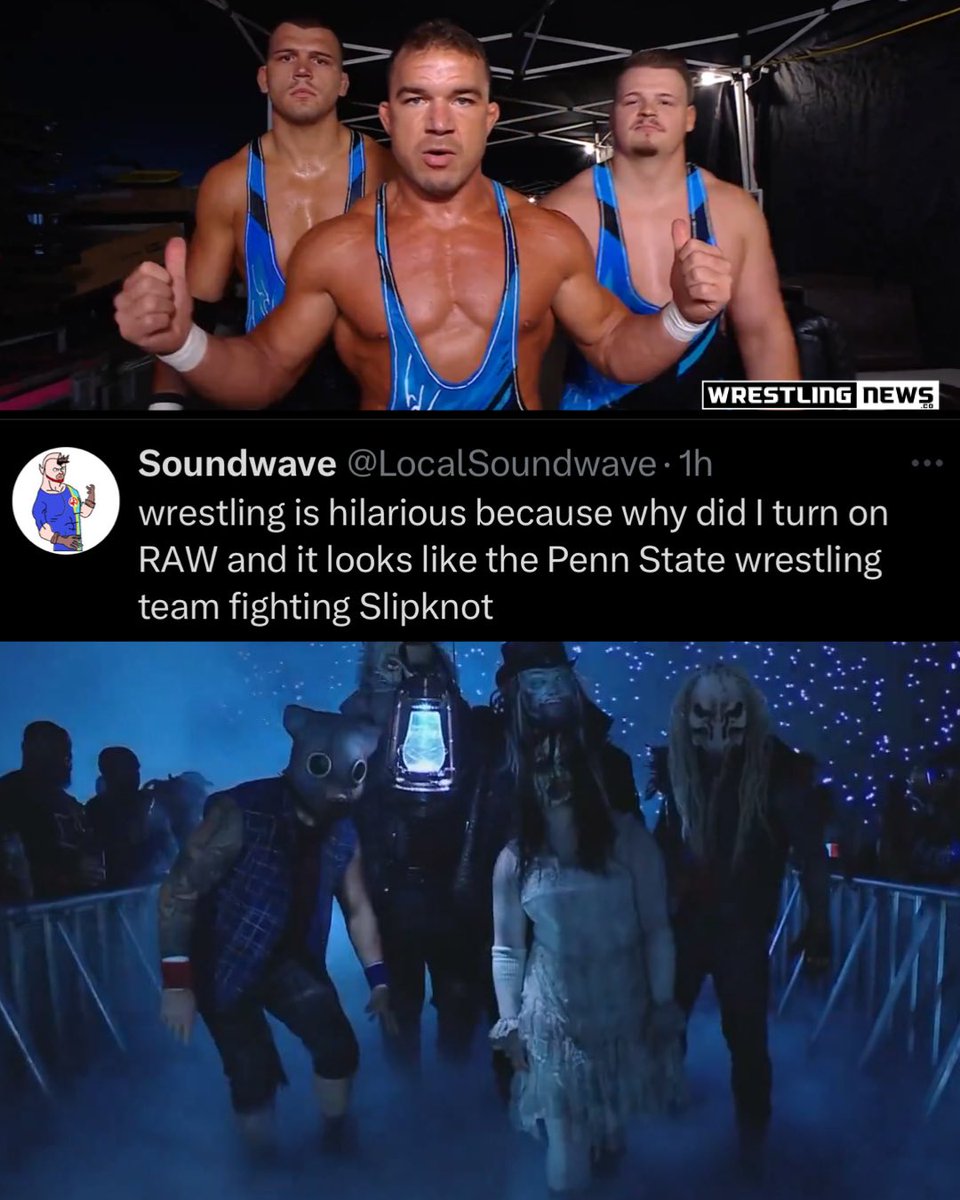WrestlingNewsCo's tweet image. OMG