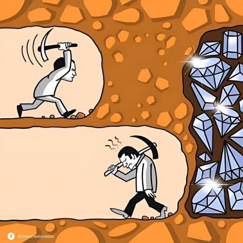 Don’t give up! You’re so close to prize. 
#never #lifeadvice #hardworkpaysoff