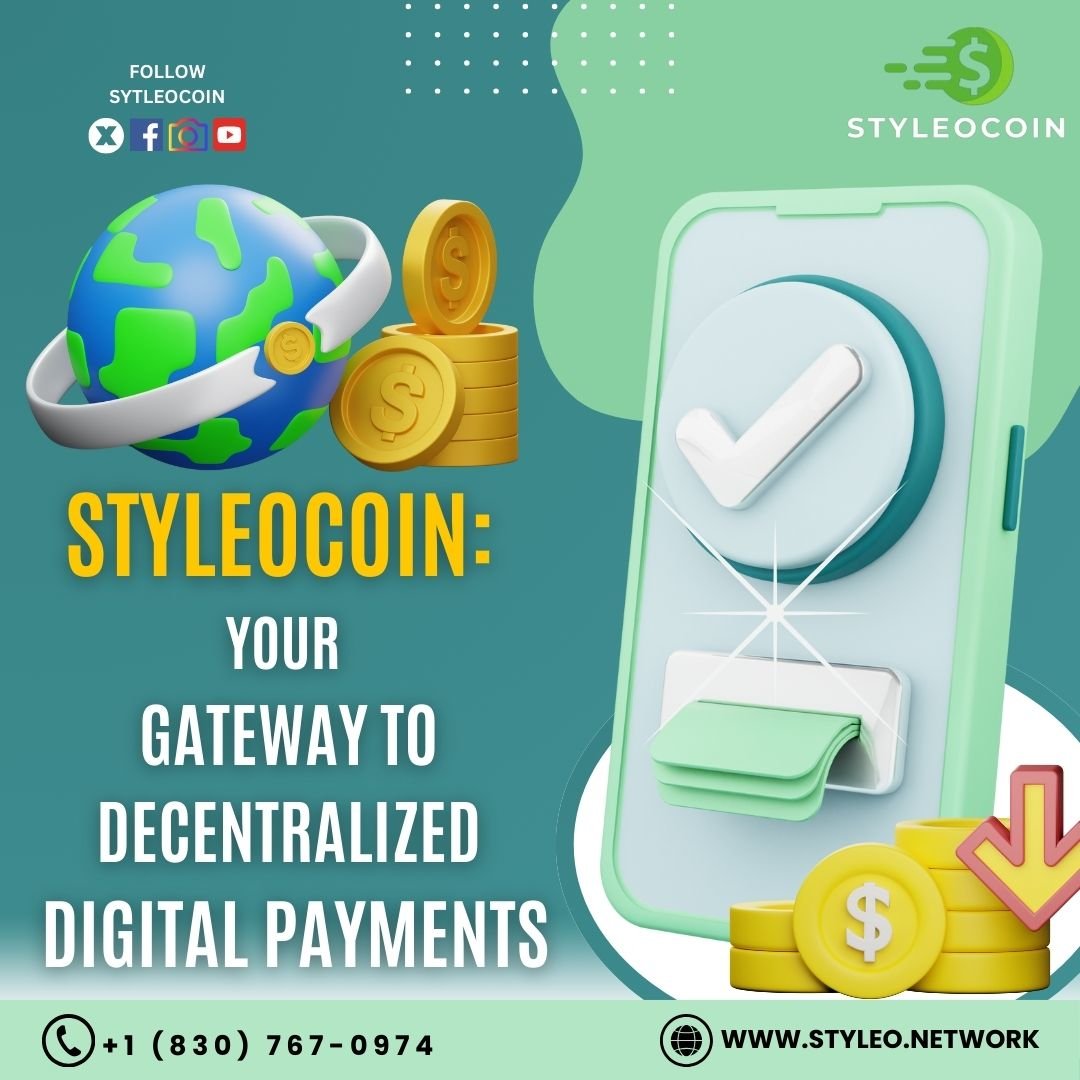 styleocoin's tweet photo. STYLEOCOIN: Your Gateway to Decentralized Digital Payments! 🚀⛓
Follow for more details.
🌐https://t.co/E3ZVoT7Hdu
#cryptoinvesting #FinancialGrowth
#StyleoCoin #Cryptocurrency
#smartinvestingvesting
#BlockchainRevolution
#decentralization https://t.co/gWUQtTU51M