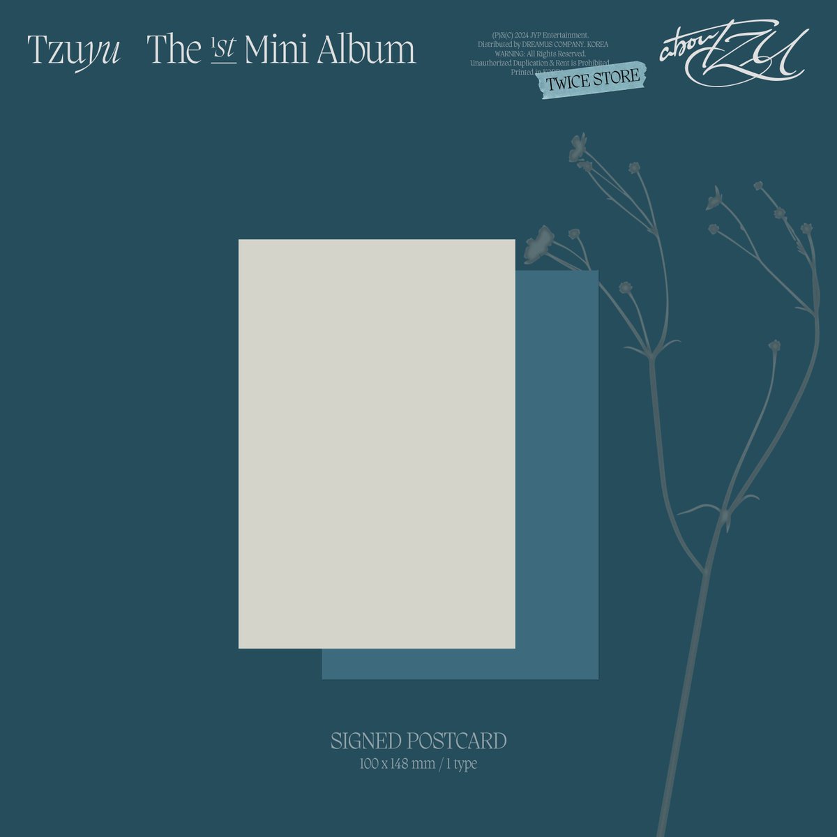 TZUYU THE 1st MINI ALBUM “abouTZU”

🔔Physical Pre-Order (Run ver. / Fly ver.)

🔗TWICE Store (w/Exclusive Signed Postcard): TZUYU.lnk.to/abouTZU/TWICES…

[abouTZU] Pre-Save &amp; Pre-Order
TZUYU.lnk.to/abouTZU 

Release on
2024.09.06 FRI 1PM KST/0AM ET

#TWICE #트와이스 #TZUYU #쯔위