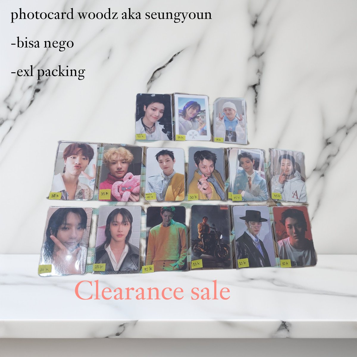 chamfoxyed's tweet photo. Clearance photocard woodz aka seungyoun

Yukkk lariskan

#photocard #WOODZ #SEUNGYOUN #Zonajajan https://t.co/ty5HSHduoa