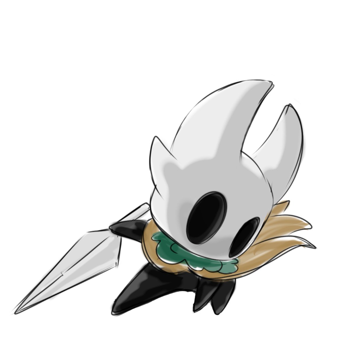 Little guardian of the queen's gardens.
Superhero poses 🤭

#Hallownest #hollowknight #hollowknightfanart #hollowknightart #hollowknightgame #game #silksong #fanart #art #digitalart #fanfic #fanfiction #comic #Vessel #Root #oc  #originalcharacterart
