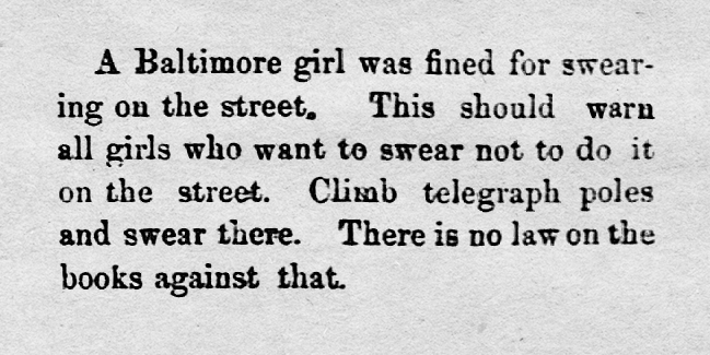 yesterdaysprint's tweet photo. The Centralia Enterprise, Kansas, August 8, 1884 https://t.co/mVJzfh9Zgv