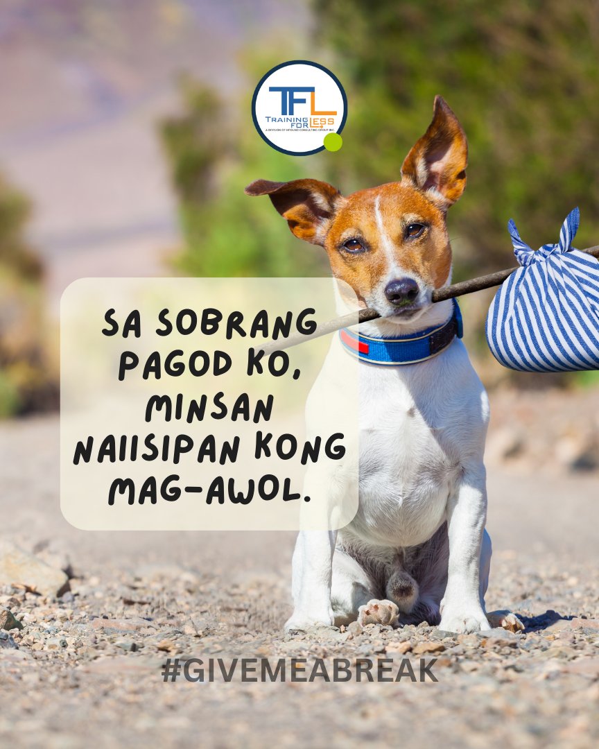tfl_ph's tweet image. Leaders, baka naman nami-misinterpret ng mga tao natin ang sipag natin. Tandaan, iba ang maturity levels ng bawat tao. 
Kaya ka na-promote dahil results-oriented ang mindset mo. (1/2)
#TrainingforLess #TrainingPhilippines #LeadershipIssues #AWOL