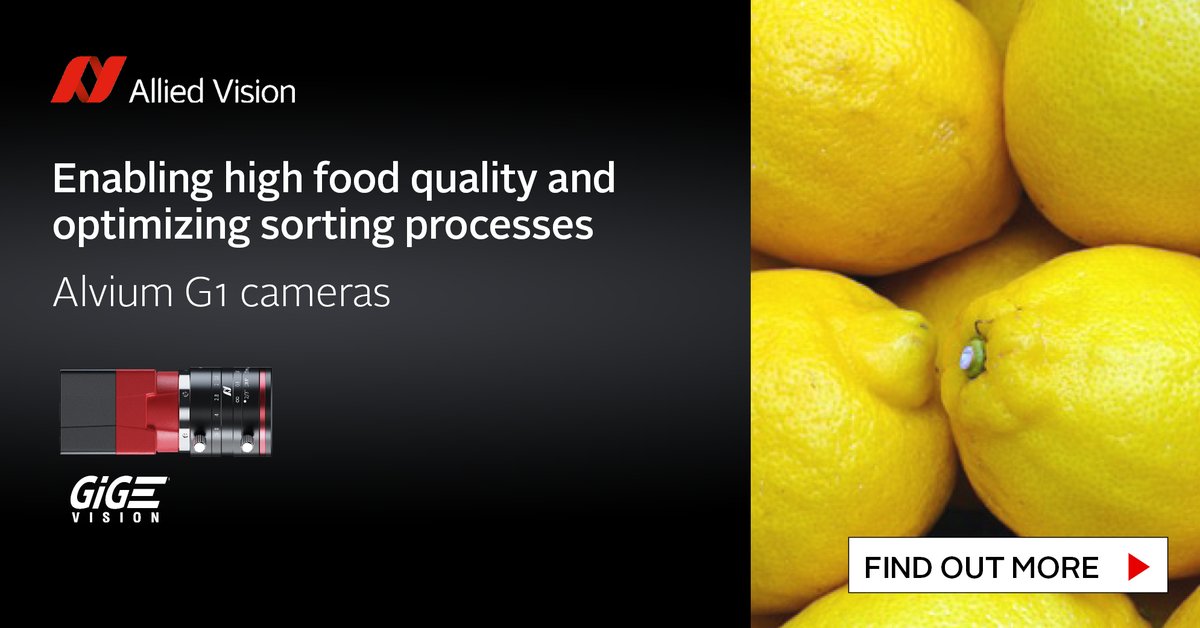 AlliedVisionTec's tweet photo. ๐ฅ๐ Elevate Your Food Sorting Process with Allied Vision Cameras! ๐ ๐ ๐
๐ Discover more and transform your food sorting process today: https://t.co/7KwhFF0JJI
#foodsorting #agritech #foodproduction #qualitycontrol #alliedvision #imagingtechnology https://t.co/pIXR6HfNUV