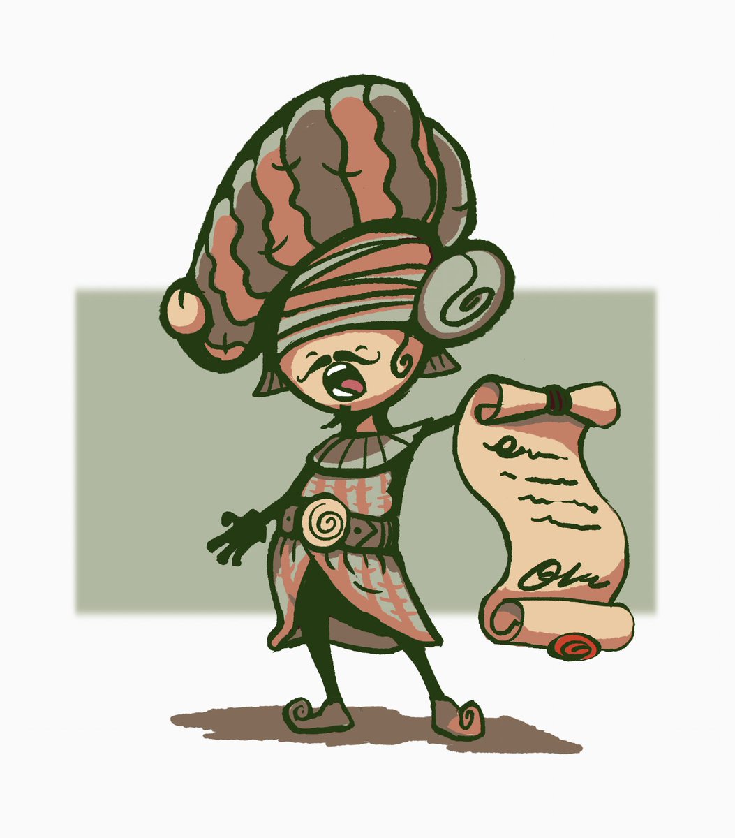 NilsKoster's tweet image. Found this character from 2018 in my dropbox. It reminded me that I actually used to draw