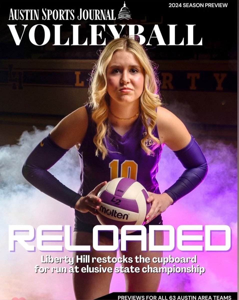 Liberty Hill Volleyball (@lhhsvb) on Twitter photo Hot off the press! <a href="/ASJSportsATX/">Austin Sports Journal</a> Volleyball Edition <a href="/MichaelAdamsASJ/">Michael Adams</a> Proud of these studs! #completeTHEset πͺπ Hot off the press! <a href="/ASJSportsATX/">Austin Sports Journal</a> Volleyball Edition <a href="/MichaelAdamsASJ/">Michael Adams</a> Proud of these studs! #completeTHEset πͺπ