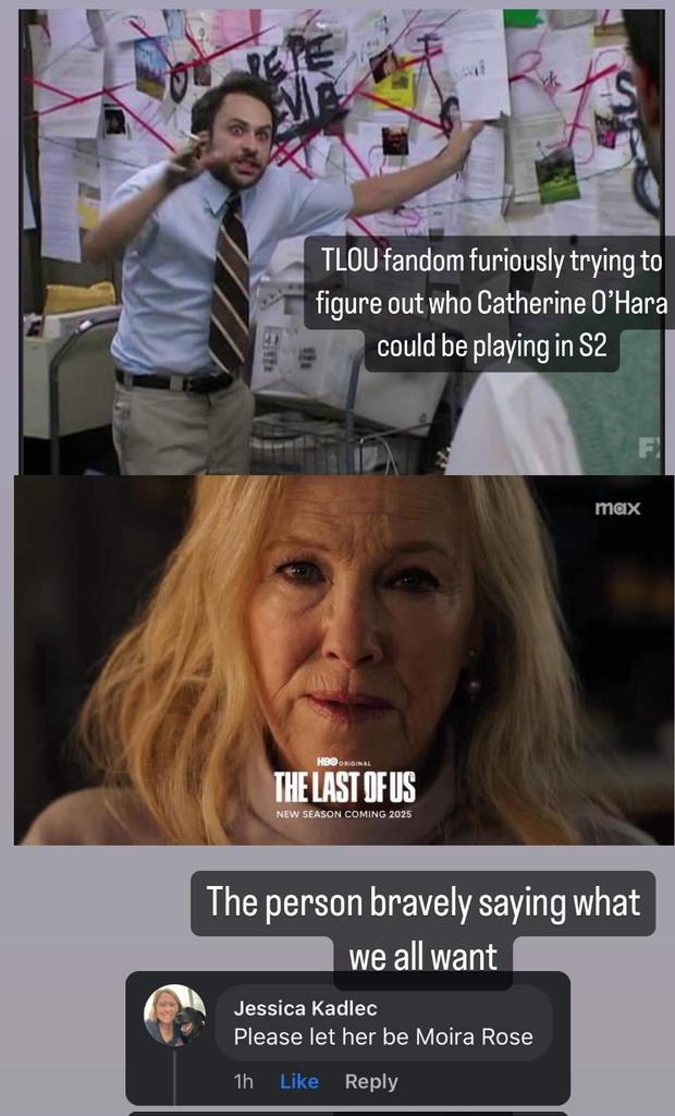 ryanpatrick_t's tweet image. I personally would love to hear Moira Rose saying "cordyceps" #TheLastOfUs