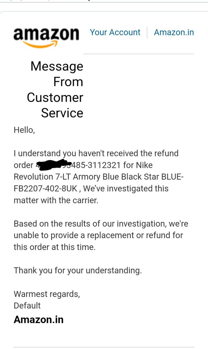 vivekarn's tweet photo. @amazonIN No thanks, Please stop scamming people. https://t.co/kqYauJQsPi