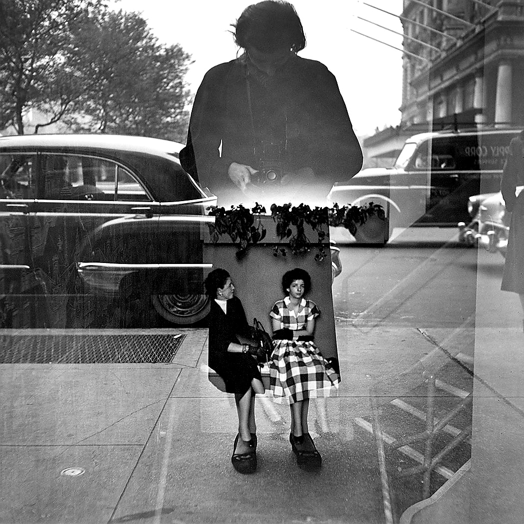 Vivian Maier, Self-Portrait, 1954.