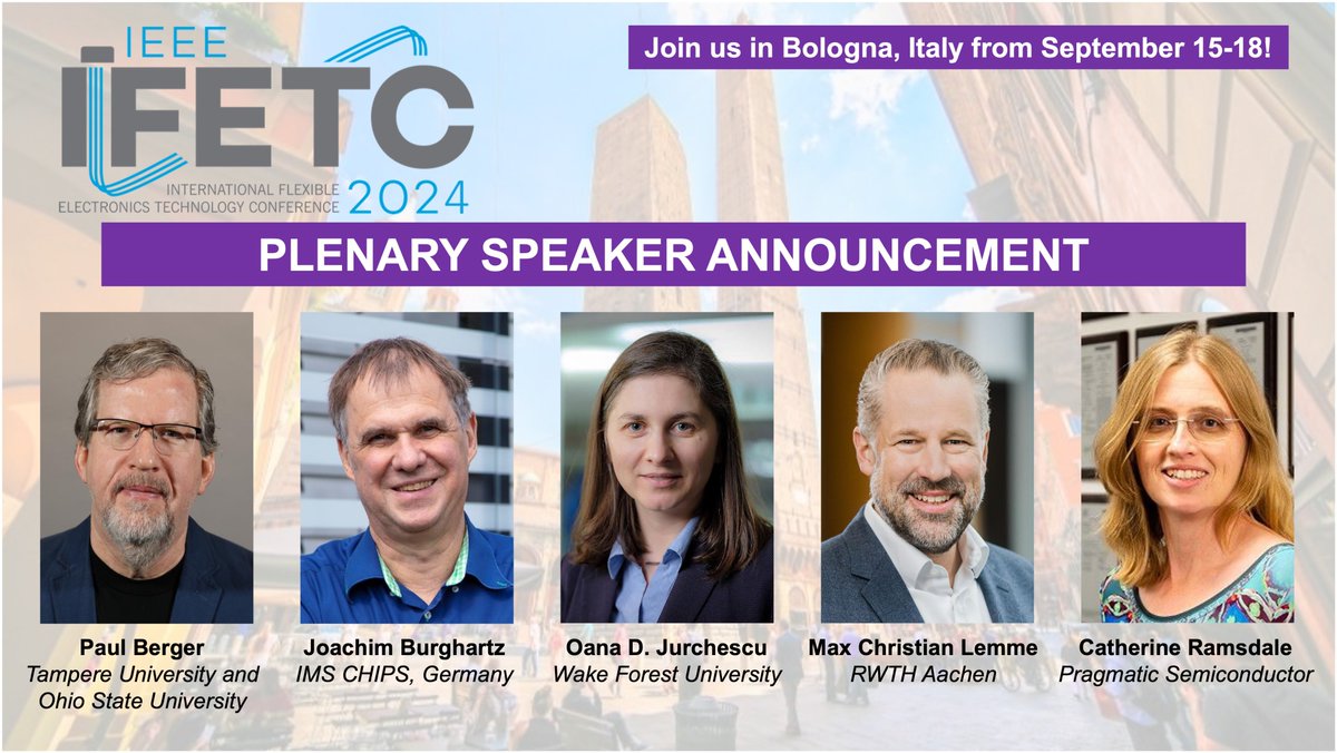 IIfetc's tweet image. Introducing our stellar plenary speakers for IFETC 2024! Join us in Bologna from September 15-18! Early bird registration ends this Thursday, August 8th! ifetc2024.org
@pberger7 @OanaJurchescu @Pragmatic_ltd